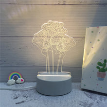 Load image into Gallery viewer, 3D LED Lamp Creative 3D LED Night Lights Novelty Illusion Night Lamp 3D