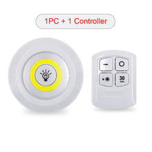 Load image into Gallery viewer, New 5W LED Cabinet Light Adjustable Remote Control Push Button Showcase Lamp
