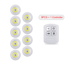 Load image into Gallery viewer, New 5W LED Cabinet Light Adjustable Remote Control Push Button Showcase Lamp
