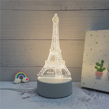 Load image into Gallery viewer, 3D LED Lamp Creative 3D LED Night Lights Novelty Illusion Night Lamp 3D
